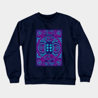 Cyberpunk Carpe DM Polyhedral Dice Set Crewneck Sweatshirt